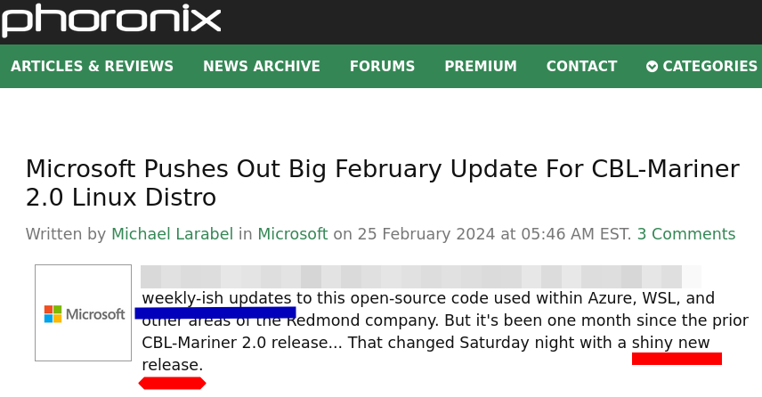 Microsoft 'shiny new release.'