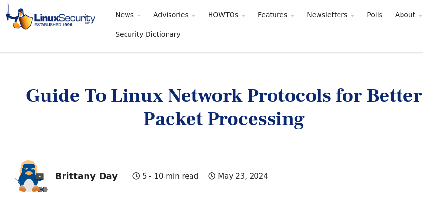 Guide To Linux Network Protocols for Better Packet Processing