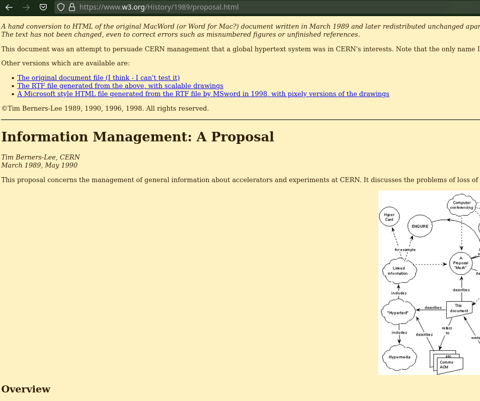 Information Management: A Proposal