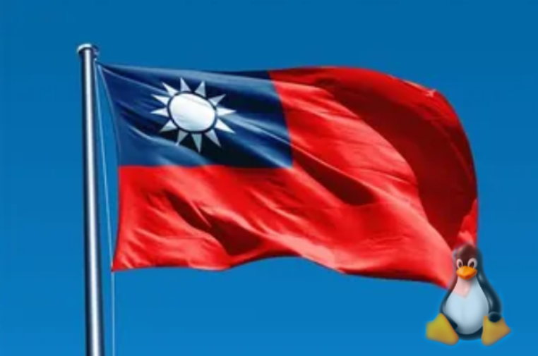 Taiwan Flag and Linux