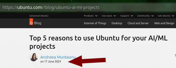 Top 5 reasons to use Ubuntu for your AI/ML projects