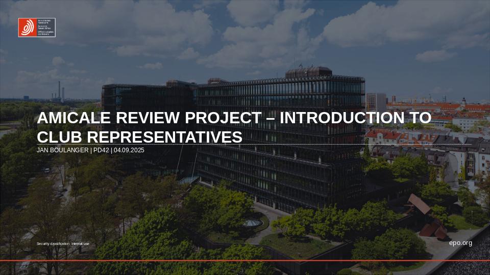 Amicale Review Project