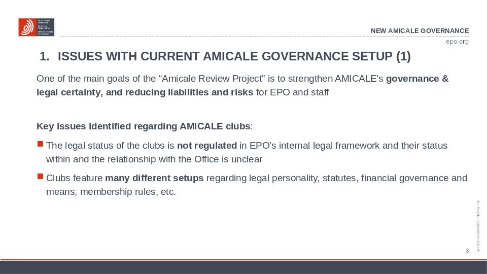 Amicale Review Project