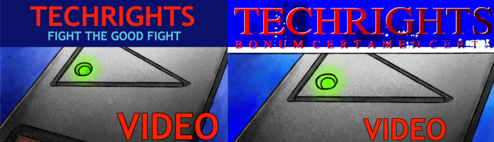 Techrights' header for video