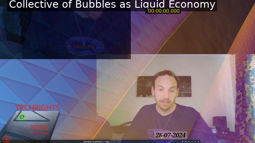 Preview for Collective of Bubbles as Liquid Economy