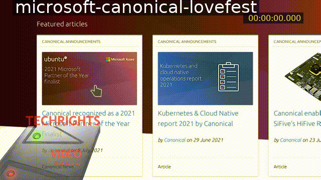 microsoft-canonical-lovefest