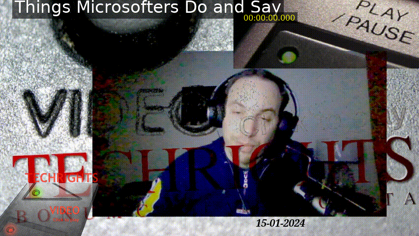Preview for Things Microsofters Do and Say