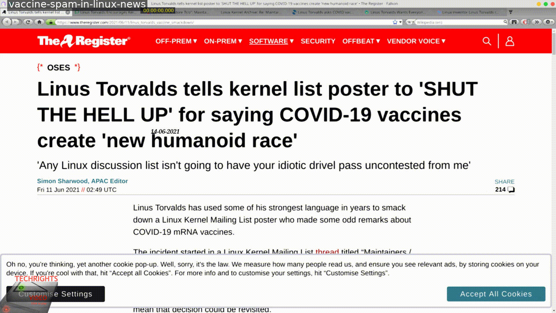 vaccine-spam-in-linux-news
