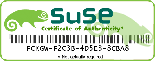 SUSE Genuine Advantage