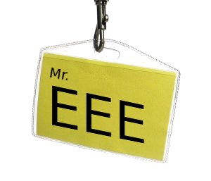 Name tag