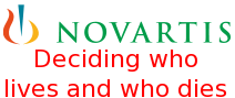 Novartis logo of death