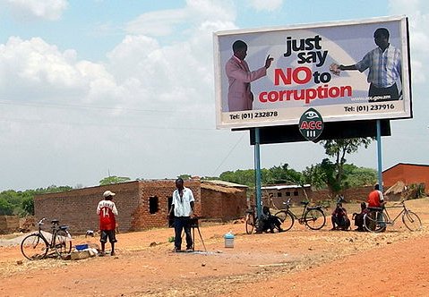 Say no to bribes in Chipata, Zambia