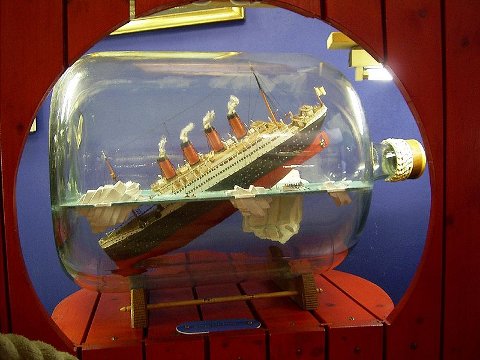 Titanic in jar