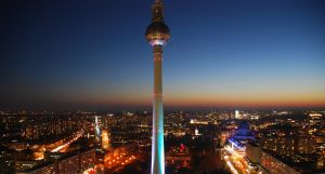 Berlin at night