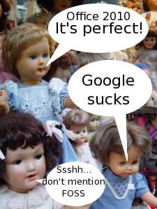 Microsoft dolls