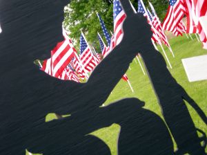 Healing field flag