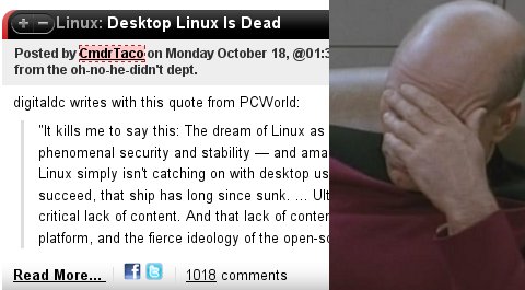 Linux is dead