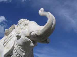 Elephant statue