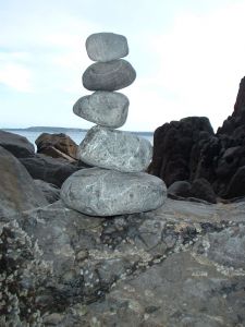 Rock scuplture