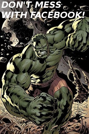 Incredible Hulk and Facebook