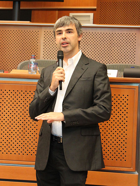 Larry Page in the European Parliament