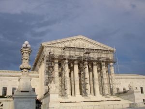 Supreme Court under construction