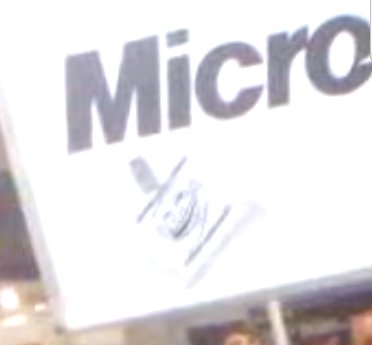 Microsoft heckled