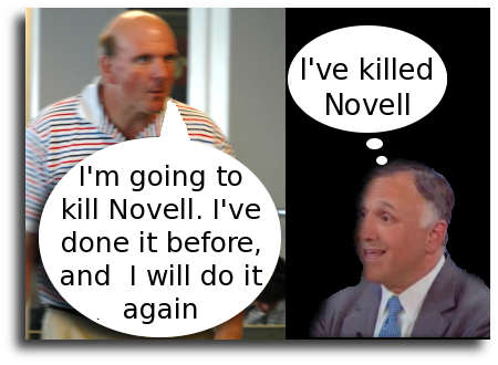 Novell's CEO and Ballmer