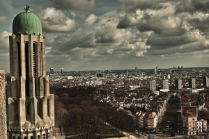 Angle on Koekelberg's basilica