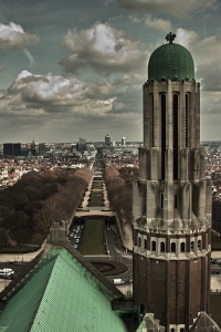 Koekelberg's basilica view