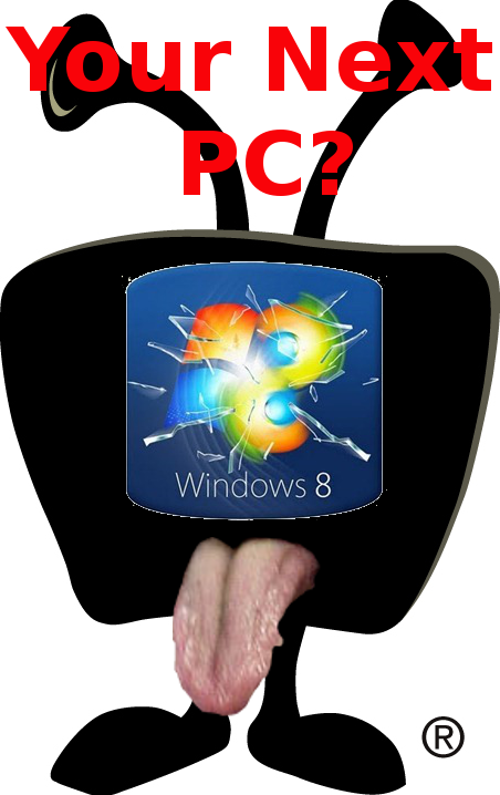 Tivoized PC with a lovely Ballmer tongue