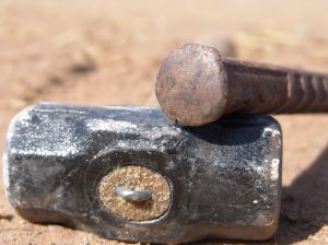 Hammer and nail