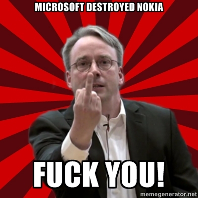 Torvalds on Nokia