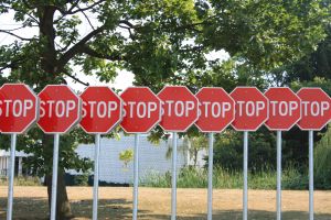 Stop signs