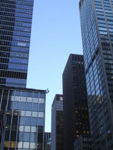 Skyscrapers near CBS