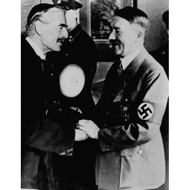 Chamberlain (GB) and Hitler