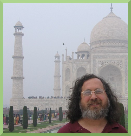 Richard Stallman in India
