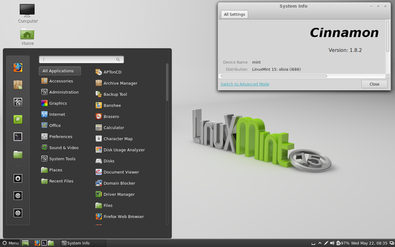 Linux Mint 15