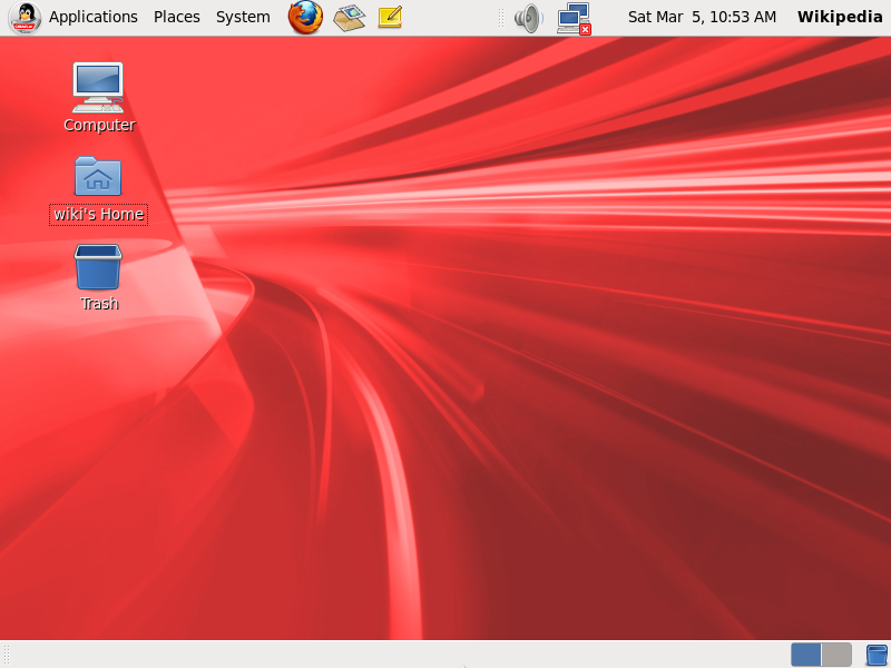 red hat enterprise linux desktop