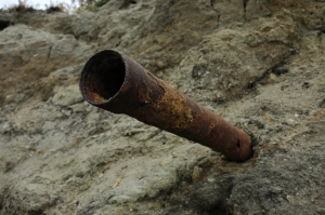 Rusty pipe