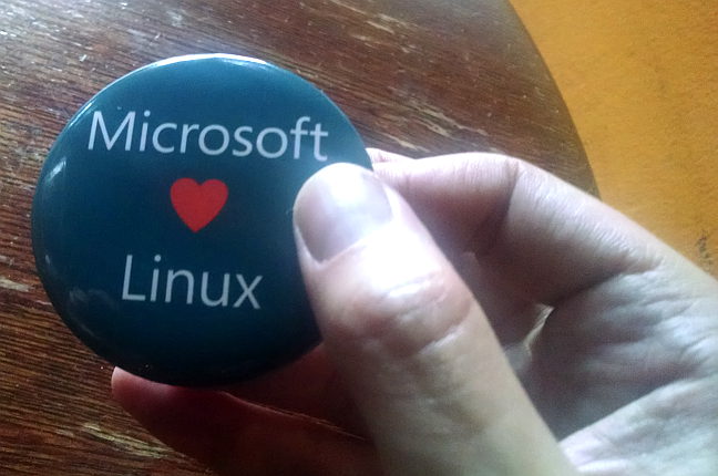 Microsoft loves Linux