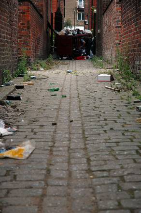 Alleyway in Manchester