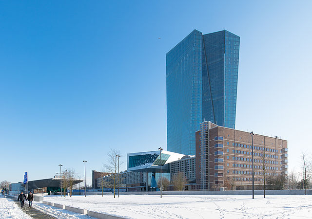 Frankfurt-based European Central Bank