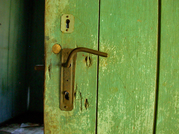 Unlocked door