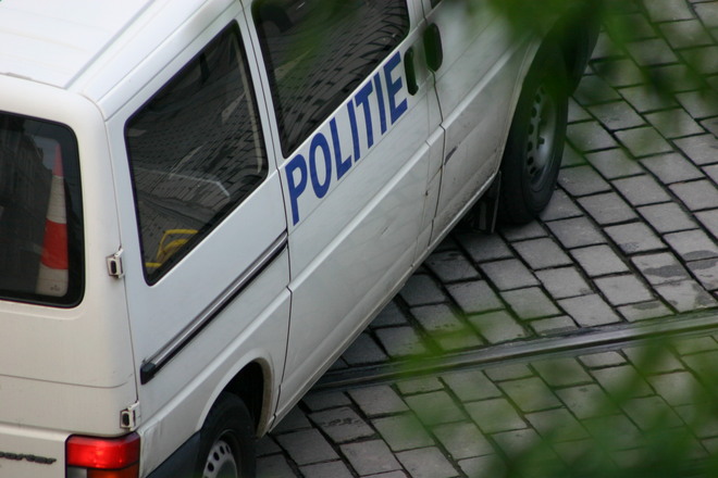 Van of police