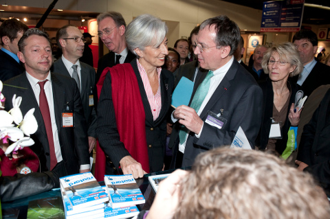 President Battistelli with Lagarde