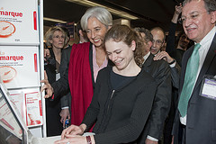 President Battistelli with Lagarde