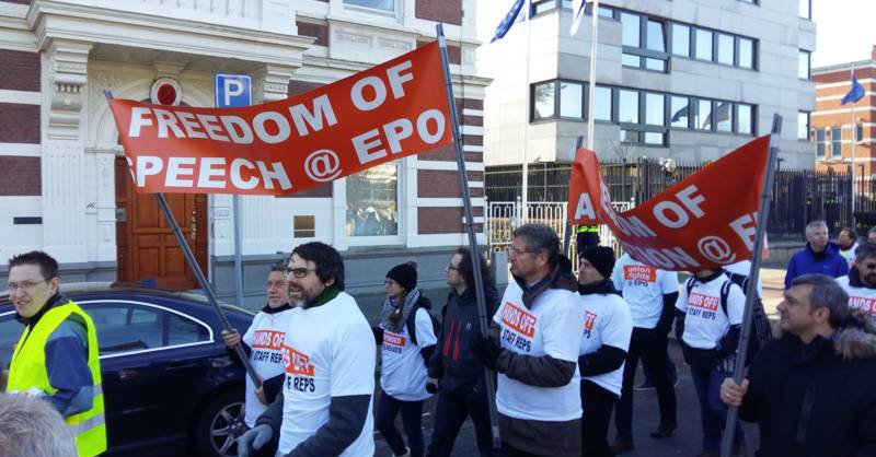 EPO protest