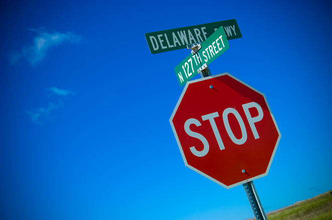 Delaware stop