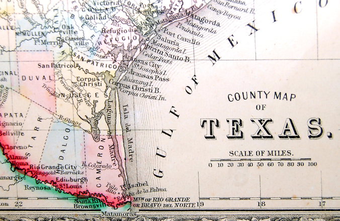 Texas map